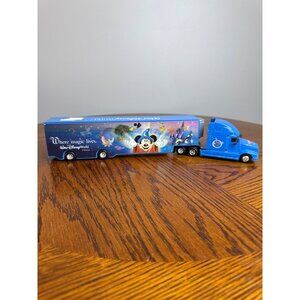 Mattel WDW Disney Toy Semi with Trailer Where the Magic Lives 1998